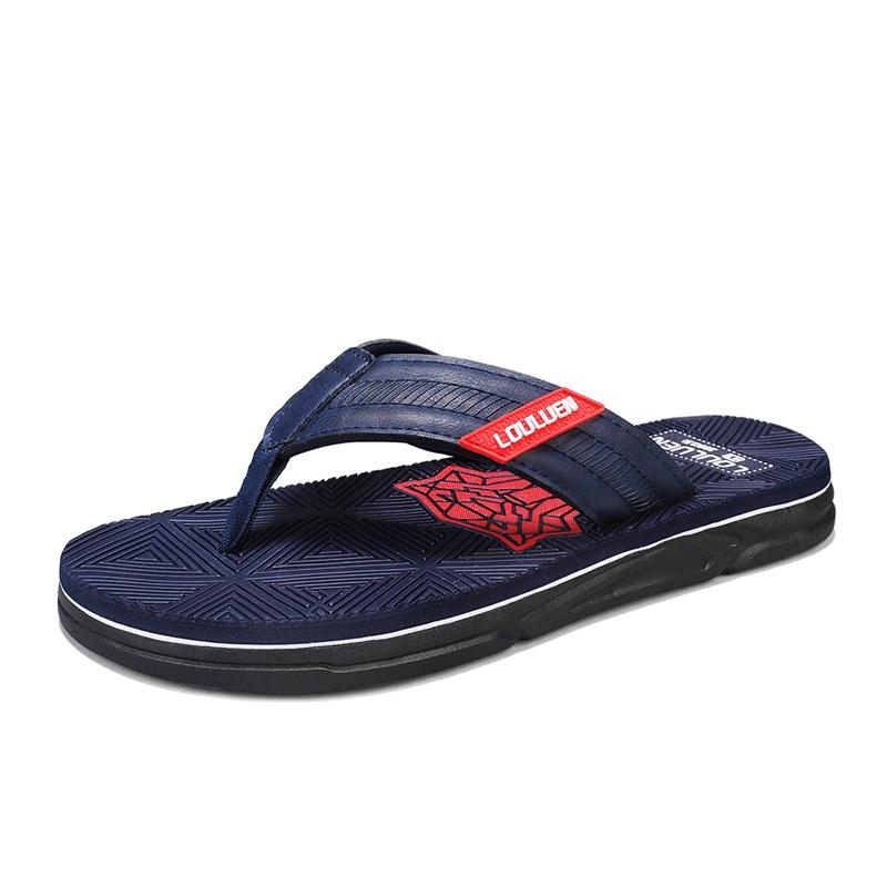 Trendy Tiger Head Print Men's casual flip flops(3)
